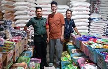 Babinsa Koramil 0201-08/MA Serda Tirto Melaksanakan Pengecekan Ketersediaan Beras Di Wilayah Binaan