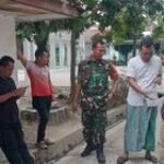 Komsos Babinsa 0201-01/MP Bersama Warga Binaanya Kelurahan Karang Berombak