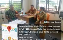 Anjangsana Ke Kantor Lurah, Babinsa Koramil 0201-08/MA Komsos Bersama Staf Kelurahan