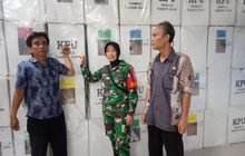 Babinsa Kawal Pengembalian Hasil Pemilu 2024 Dari TPS, PPS Hingga Menuju PPK Medan Petisah