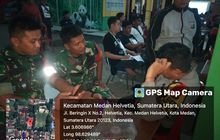 Babinsa Koramil 0201-06/MS Pantau Rekapitulasi Pemilu 2024 Untuk Medan Sunggal Dan Medan Helvetia