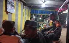 Babinsa Koramil 0201-09/MB Bersama Bhabinkamtinmas Laksanakan Posko Bersama, Cegah Aksi Kejahatan Malam Hari