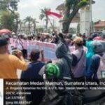 Babinsa Koramil 0201-05/MB Monitoring Aksi Unjuk Rasa Dari FOMABIRSATU