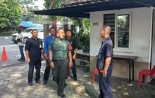Ciptakan Kamtibmas Tempat Ibadah, Sertu Oman Komsos Dengan Security Vihara