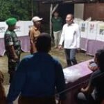 Danramil 0201-16/TM Bersama Muspika Pantau Persiapan TPS Menjelang Pemilu 2024