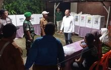 Danramil 0201-16/TM Bersama Muspika Pantau Persiapan TPS Menjelang Pemilu 2024