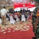 Babinsa Koramil 0201-05/MB Memonitor Pelantikan Wali Kota Gunungsitoli