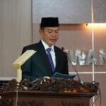 Sekda Langkat Amril Hadiri Rapat Paripurna DPRD Langkat