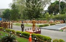 Apel Gabungan Pemkab Langkat, Syah Afandin: Mari Ciptakan Pemilu Damai