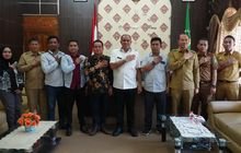 Audensi dengan KPU, Faisal Hasrimy Titip Pesan : Sukseskan Pilkada 2024