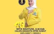 Wita Wahyuni Caleg Nakes, Suarakan Pergerakan Wanita Marginal