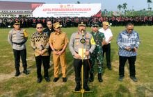 Apel Pergeseran Pasukan Jelang Pemilu, Pj Gubernur Sumut Ingatkan Petugas Bekerja Profesional