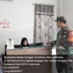 Babinsa Serda Batara Kurniawan Manfaatkan Hanlish House Sebagai Tempat Komsos