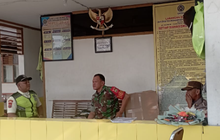 Babinsa Kel. Glugur Darat II Diskusi Dengan Security UMSU Tentang Keamanan & Ketertiban di Lingkungan Kampus