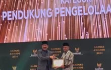 Bupati Asahan Terima Penghargaan Baznas Aword 2024