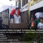 Babinsa Koramil 0201-06/MS Ikut Pantau Gudang KPU Medan Kawasan Mabar