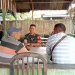 Pantau Situasi Wilayah, Babinsa Koramil 0201-08/MA Laksanakan Komsos Dengan Warga Binaan