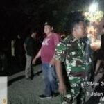 Babinsa Koramil 0201-06/MS Bersama Tiga Pilar Sinergitas Cegah Tawuran Ulah Remaja Wilayah Binaan