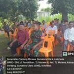 Babinsa Serda H MD Tambunan Beserta Perangkat Desa Laksanakan Takziah Rumah Warga Desa Binaan