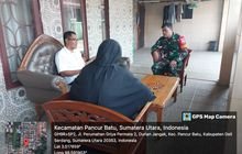 Babinsa Koramil 0201-14/PB Komsos Warga Bahas Tentang Keamanan Lingkungan