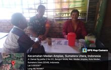 Duduk Di Warung Kopi, Babinsa Koramil 0201-08/MA Beri Himbauan Kepada Warga