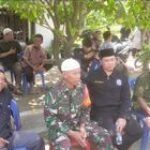 Membaur Masyarakat Binaan, Babinsa 0201-12/HP Serka Zulkarnain Laksanakan Takziah