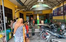 Babinsa Koramil 0201-06/MS Pantau Kegiatan Pasar Murah Kelurahan Program Pemko Medan Bulan Puasa