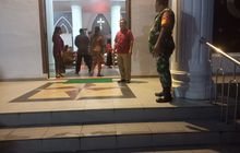 Babinsa Koramil 0201-05/MB Monitoring Dan Amankan Kegiatan Ibadah Misa Sabtu Suci Gereja GBKP Runggun Pasar II