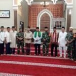 Babinsa Koramil 0201-05/MB Hadiri Kegiatan Safari Subuh Arafah Bukit Barisan Di Masjid Abidin Kampung Baru