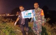 Babinsa Koramil 0201-05/MB Monitoring Penemuan Mayat Bayi Di Sungai Deli