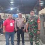 Babinsa Koramil 0201-05/MB Monitoring Dan Amankan Ibadah Sabtu Suci Gereja Katholik Paroki St. Anthonius