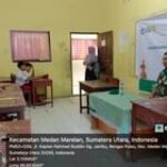 Babinsa Koramil 0201-10/MM Koptu Ali Akbar Berikan Wasbang Siswa SD Swasta Al Irsyad