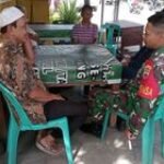 Babinsa Koramil 0201-08/MA Terus Jalin Komunikasi Dengan Warga Di Wilayah Binaan