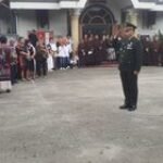 Purnawirawan Wafat, Danramil 0201-08/MA Irup Upacara Persemayaman & Pemakaman Secara Militer