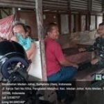 Tak Jadi Penghalang, Silaturahmi Terus Dilakukan Babinsa Koramil 0201-08/MA Di Bulan Suci Ramadhan