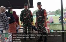 Babinsa Koramil 0201-08/MA Laksanakan Pengamanan Dan Pendampingan Pemabagian Bansos PKH