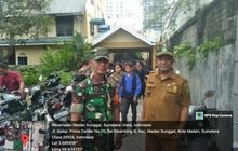 Peduli Babinsa Koramil 0201-06/MS Pantau Monitor Ibadah Paskah Umat Gereja HKBP Ebenezer