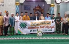 Menghadiri Safari Ramadan 1445 H, Babinsa Koramil 0201-16/TM Di Desa Binaan