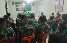 Danramil 0201-08/MA Berikan Pembekalan Materi Praktek Latnister Kepada Babinsa Jajaran Kodim 0201/Medan