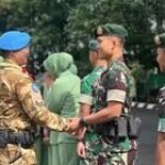 Kakorum Yonif 330 Kostrad Sambut Hangat Kedatangan Dua Ksatria Tri Dharma dari Misi Satgas UNIFIL di Lebanon