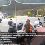 Babinsa Kelurahan Teladan Barat Koramil 0201-04/MK Komsos Bersama Babinkamtibmas dengan Warga Binaan