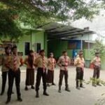 Babinsa Koramil 02010-10/MM Pelda T Pardede Bina Pemuda Lewat Gerakan Pramuka