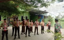 Babinsa Koramil 02010-10/MM Pelda T Pardede Bina Pemuda Lewat Gerakan Pramuka