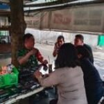 Dalam Komsosnya, Babinsa Koramil 0201-05/MB Serma Danial Saputra Ajak Warga Tingkatkan Kamtibmas