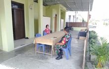 Babinsa Kelurahan Tanjung Selamat Menyambangi Panti Asuhan Suka Cita Anak Mahkota