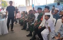 Babinsa Koramil 0201-05/MB Hadiri Safari Ramadhan Pemko Medan Di Masjid Taqwa Medan Polonia