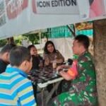 Ciptakan Kamtibmas Yang Kondusif, Babinsa Sertu Bungaran Berutu & Bhabinkamtibmas Komsos Dengan Warga