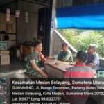 Wujudkan Kebersamaan, Babinsa Koramil 0201-07/MT Komsos Bersama Warga Binaan