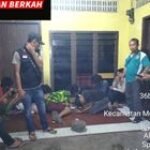 Babinsa Koramil 0201-08/MA Serda Ahmad Hasibuan Bersama Aparatur Kelurahan dan Kepling Grebek Lokasi Perjudian