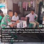 Babinsa Koramil 0201-04/MK Serda TC Sitompul Komsos Bersama Warga Binaannya